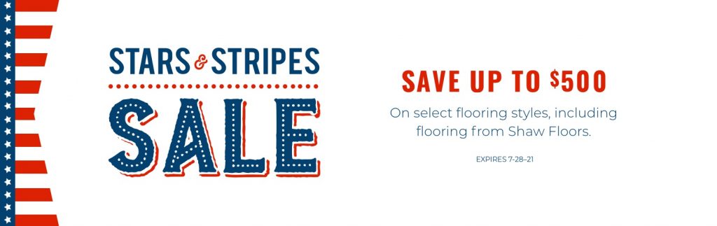 Stars & Stripes Sale | Clawes Carpets